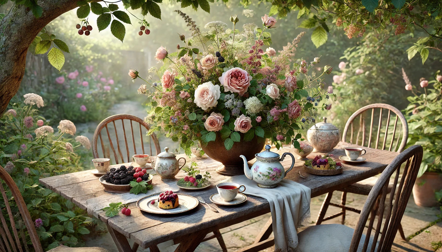 tea party garden